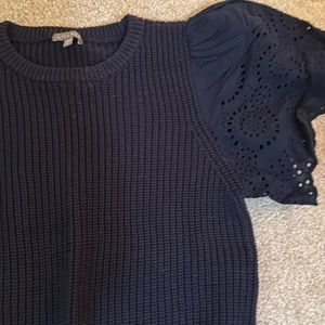 Any short sleeve sweater